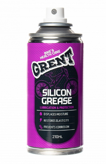 Смазка силиконовая Grent Silicon Grease, аэрозоль, 210мл